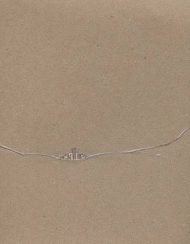 On sienna paper XXIII-19. From Empty Landscape Series thumb