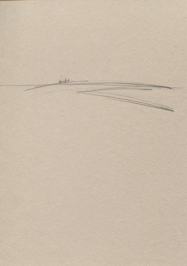 Original Landscape Drawings by Mariano Luque Romero