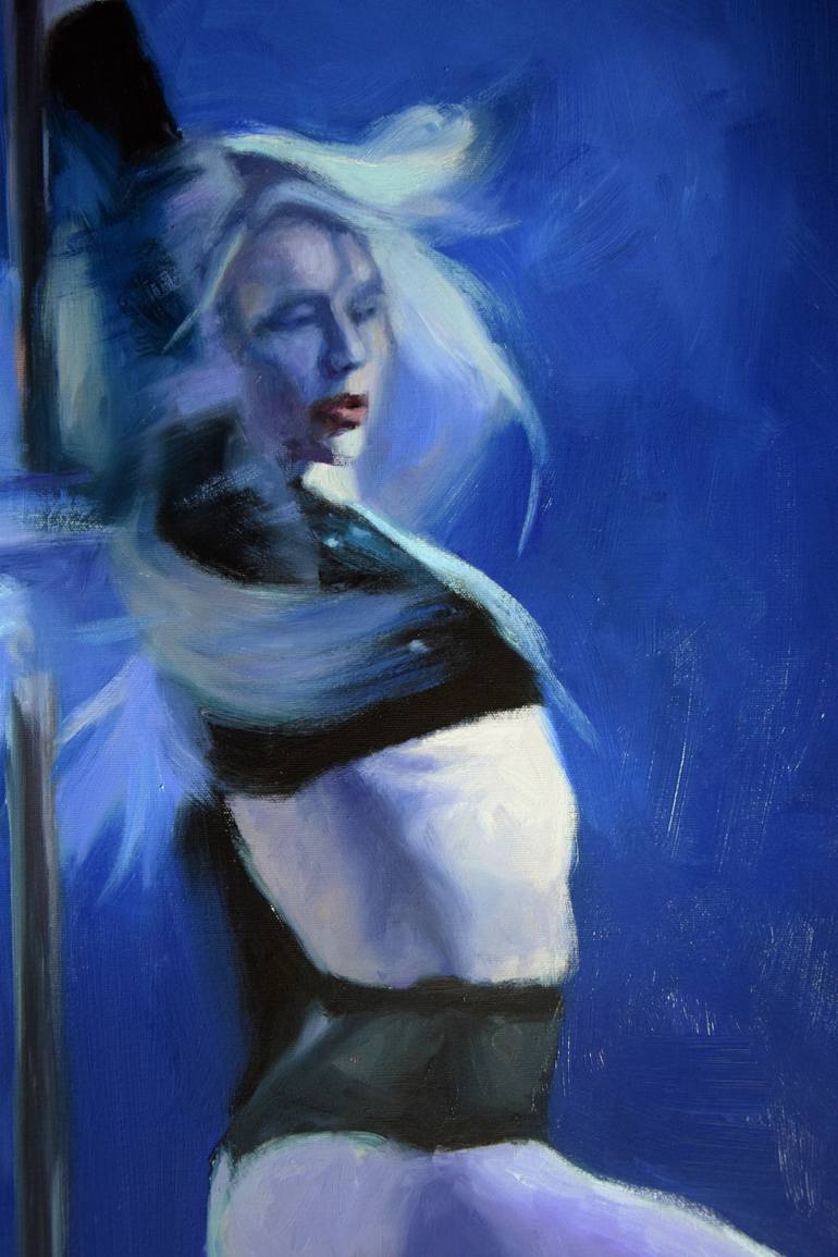 Original Figurative Erotic Painting by Kamila Ossowska