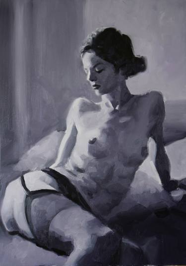 Original Figurative Nude Paintings by Kamila Ossowska