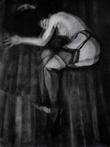 Original Figurative Women Drawings by Kamila Ossowska