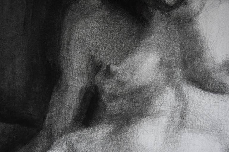 Original Figurative Women Drawing by Kamila Ossowska