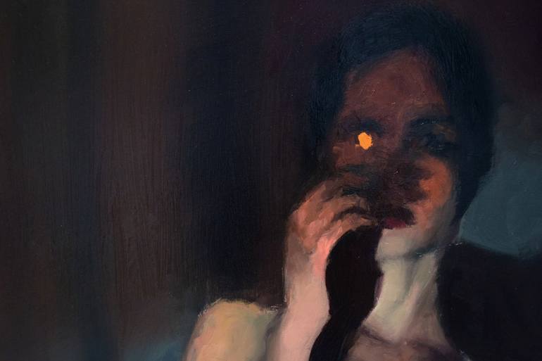 Original Figurative Women Painting by Kamila Ossowska