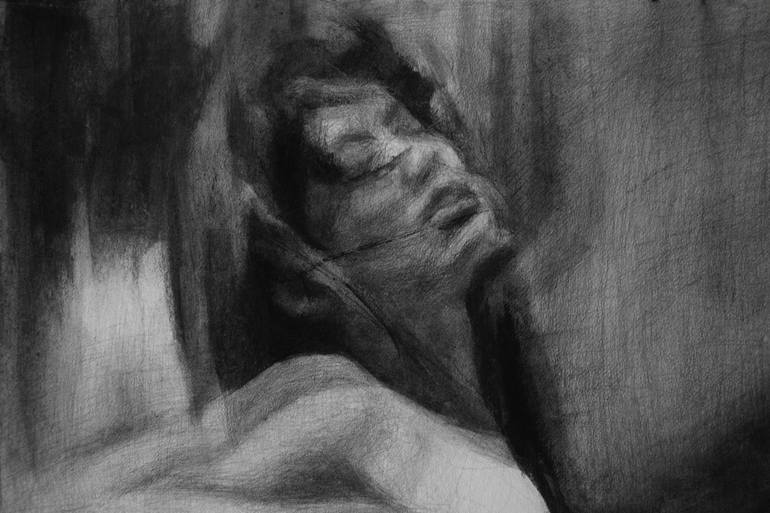 Original Figurative Women Drawing by Kamila Ossowska