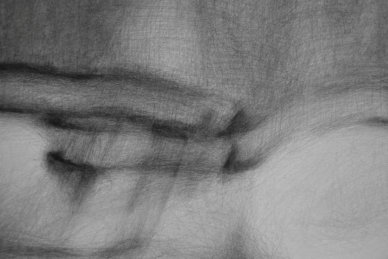 Original Figurative Nude Drawing by Kamila Ossowska