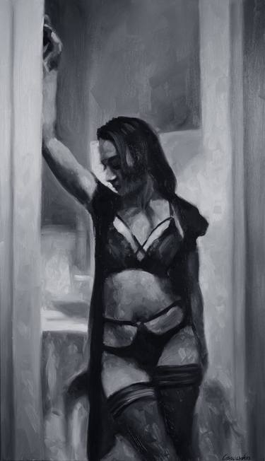 Original Figurative Women Paintings by Kamila Ossowska