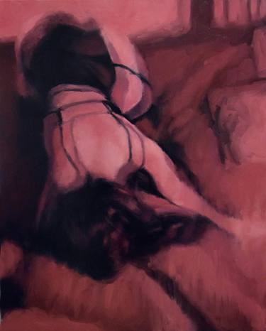 Original Figurative Erotic Paintings by Kamila Ossowska