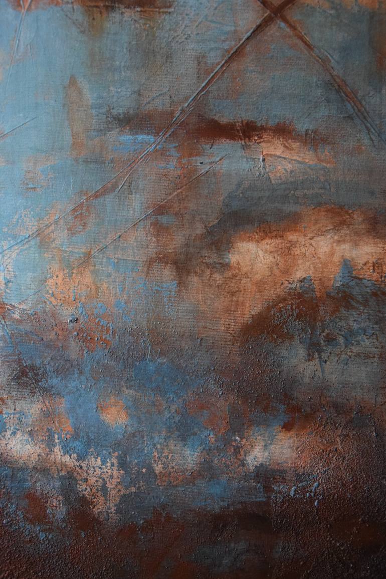 Original Abstract Expressionism Abstract Painting by Kamila Ossowska