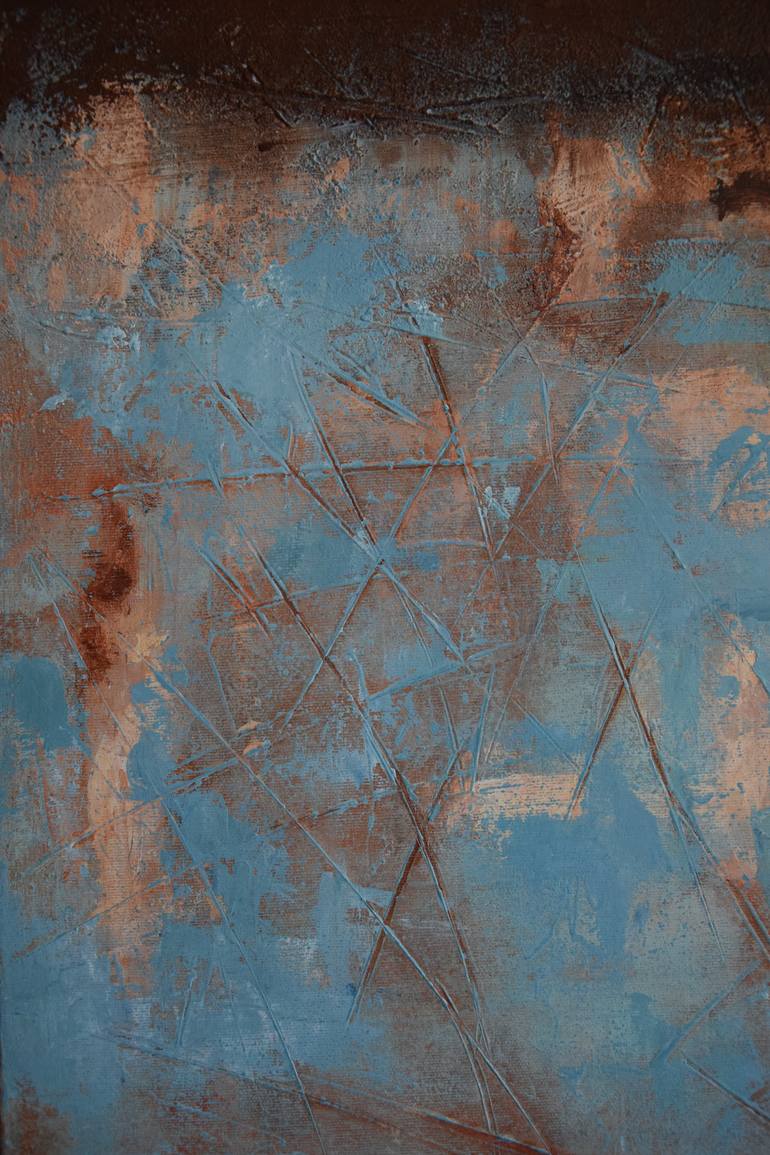Original Abstract Expressionism Abstract Painting by Kamila Ossowska