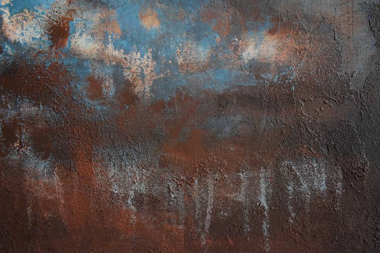 Original Abstract Expressionism Abstract Painting by Kamila Ossowska