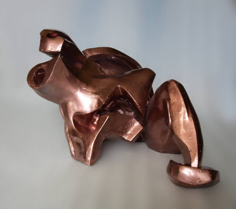 Original Cubism Abstract Sculpture by Kamila Ossowska