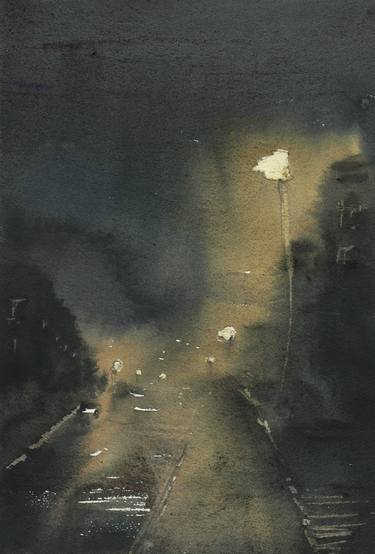 Print of Fine Art Light Paintings by Freddie Davies