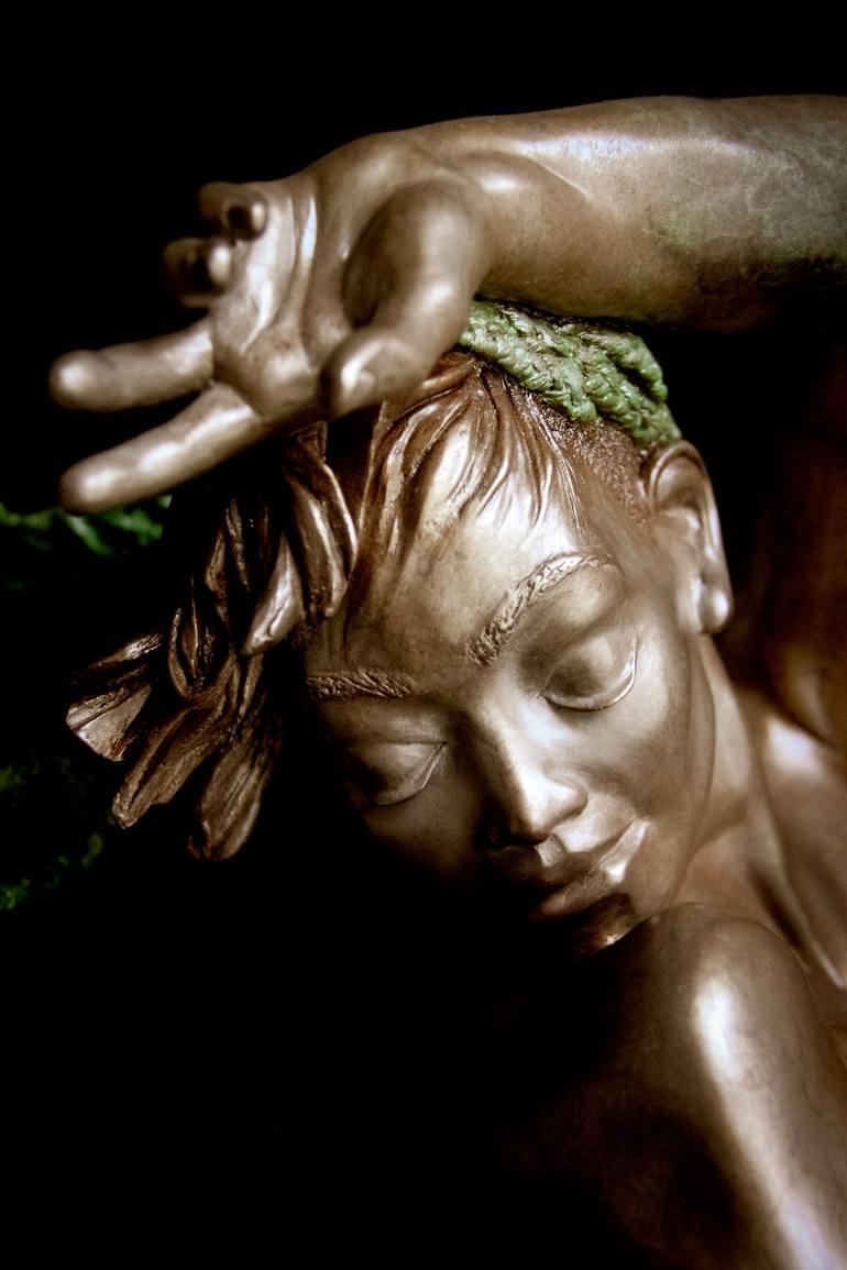 Original Figurative Women Sculpture by Claudette Bleijenberg