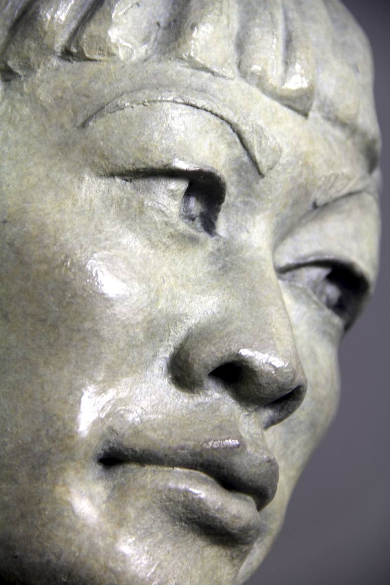 Original Portrait Sculpture by Claudette Bleijenberg