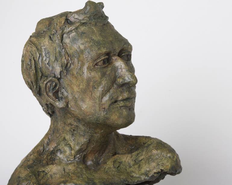 Original Figurative People Sculpture by Claudette Bleijenberg