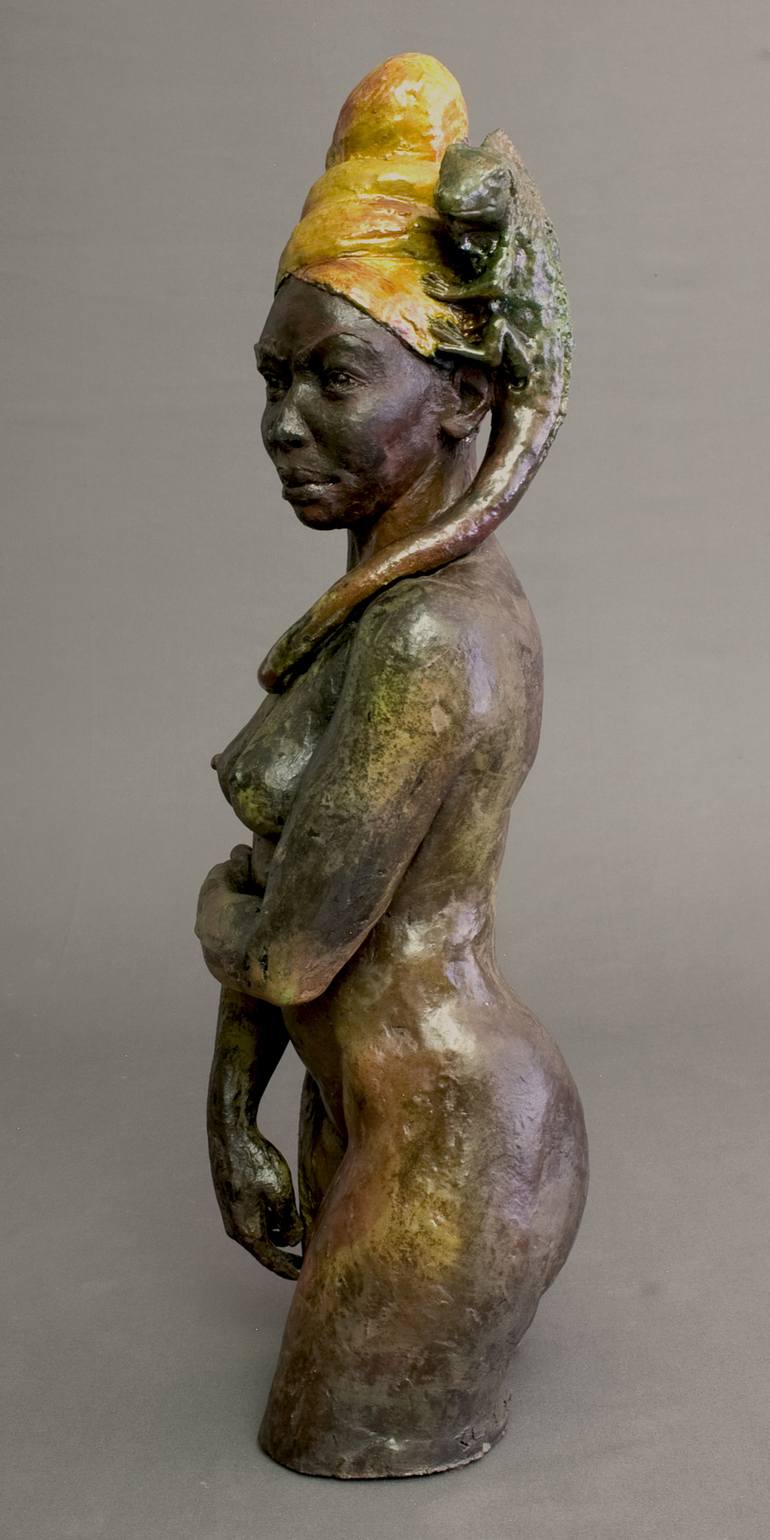 Original Nude Sculpture by Claudette Bleijenberg