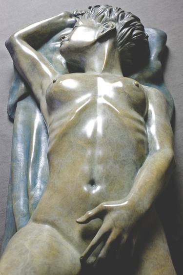 Original Erotic Sculpture by Claudette Bleijenberg