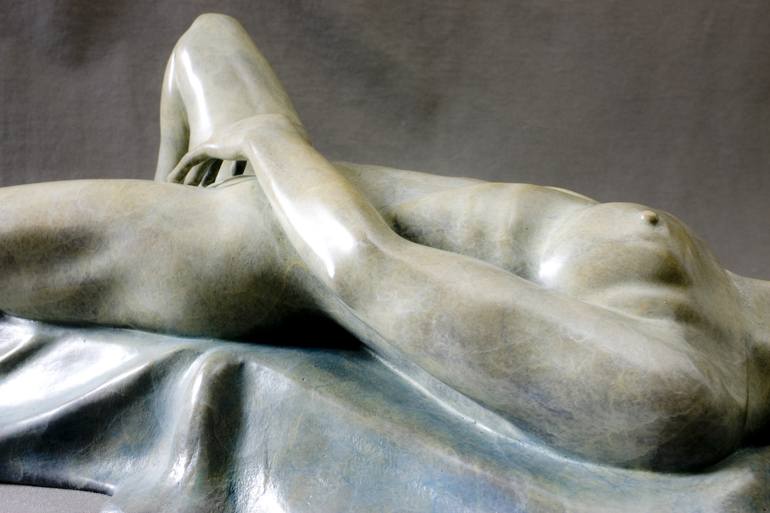 Original Erotic Sculpture by Claudette Bleijenberg