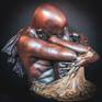 Lovers Embrace right side view
