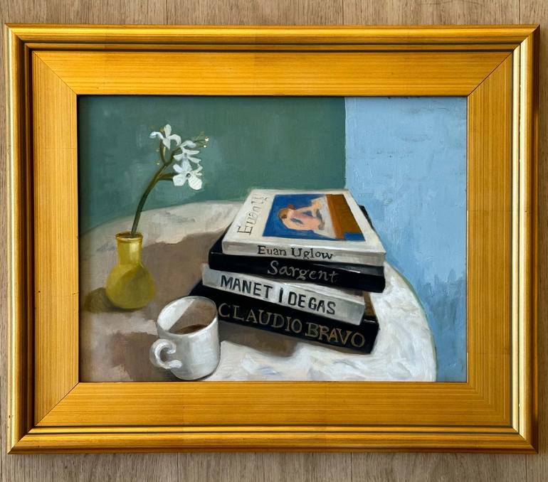 Original Still Life Painting by Tae Lee