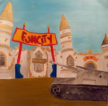 Original Pop Art Political Paintings by Jonas Nemeth