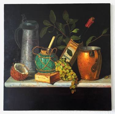 Original Food & Drink Paintings by Zahra Rahim