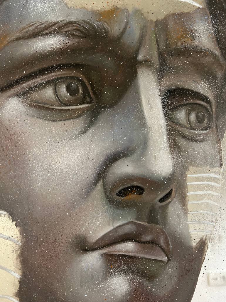 Original Conceptual People Painting by Petar Smiljanić