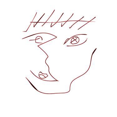 Abstract men portrait thumb