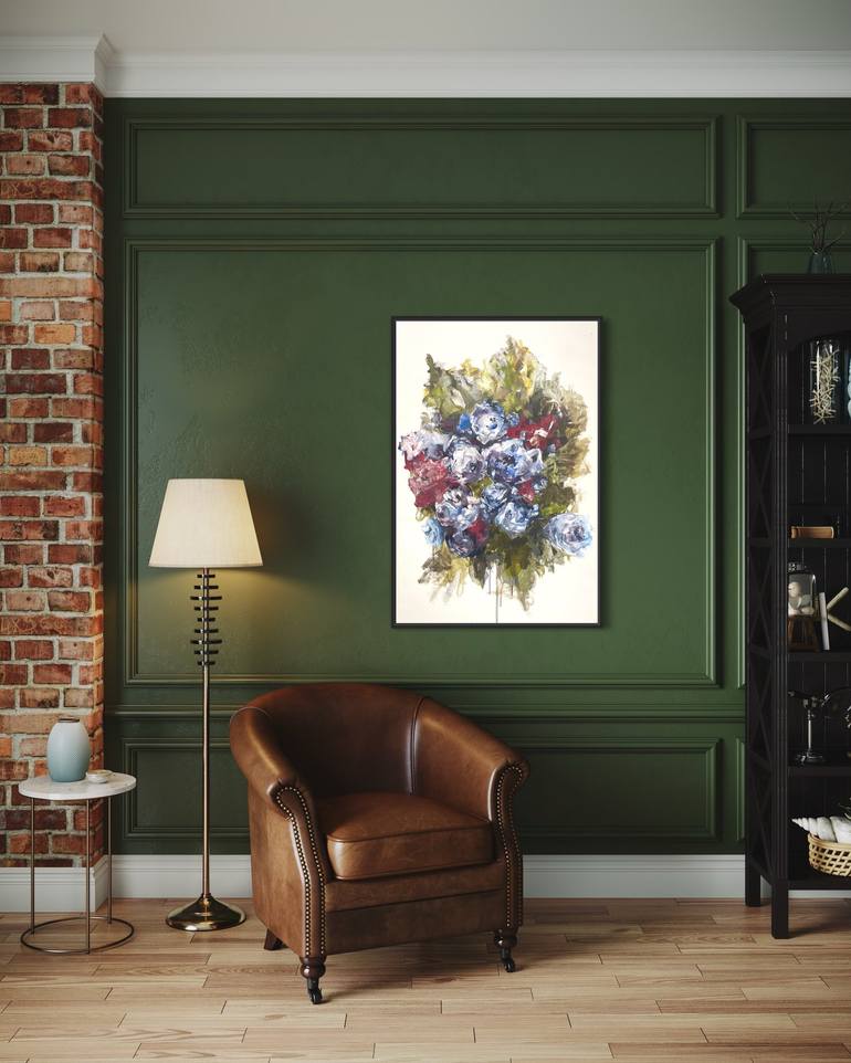 Original Botanic Painting by Joanne Swisterski