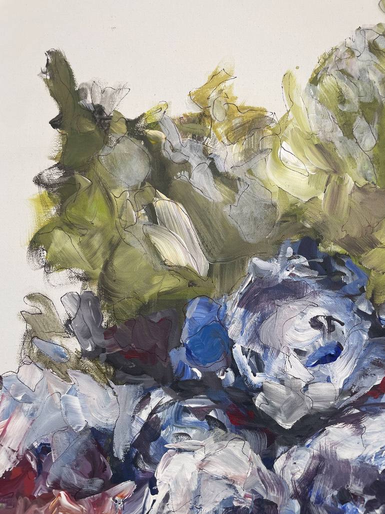 In Bloom Overhead 4 Painting by Joanne Swisterski | Saatchi Art