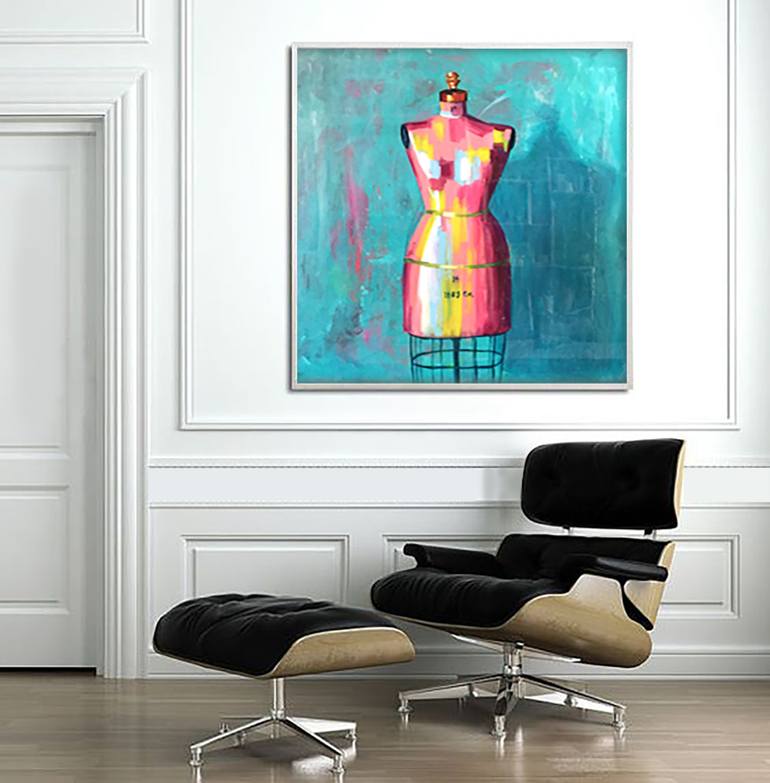 Original Impressionism Fashion Painting by Joanne Swisterski