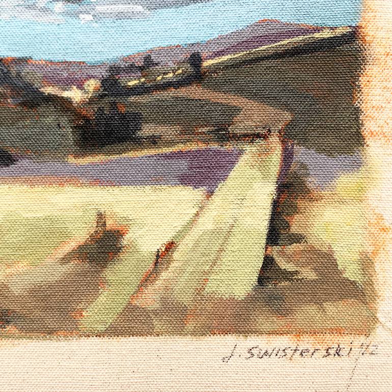 Original Folk Nature Painting by Joanne Swisterski