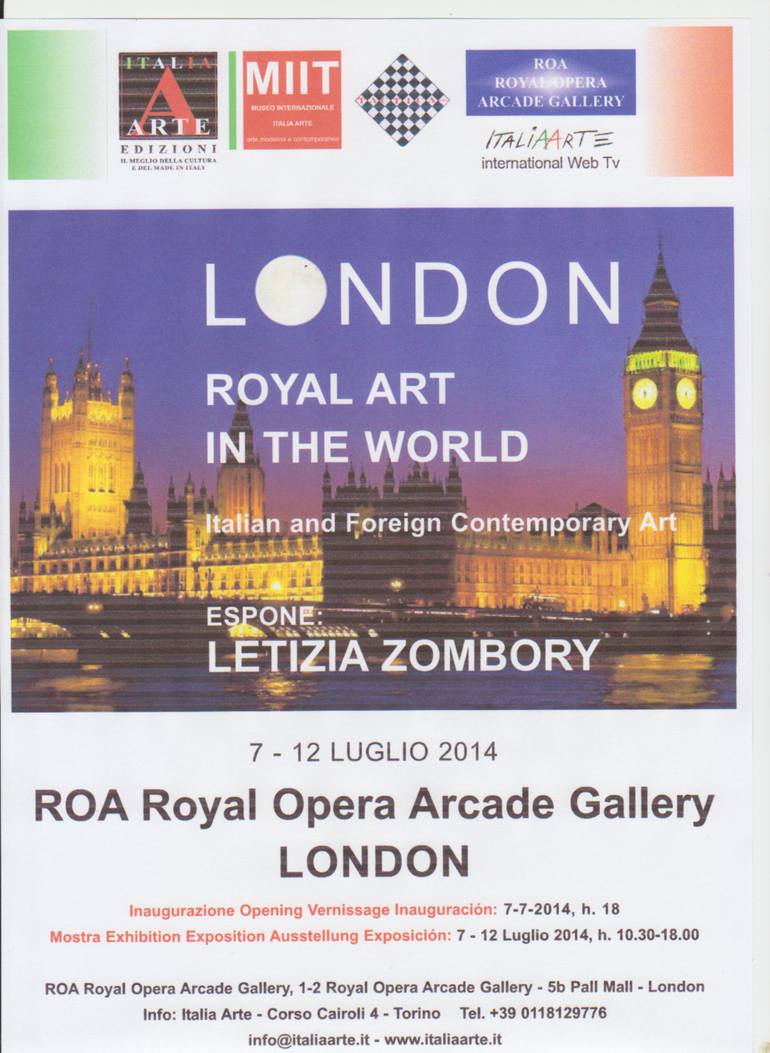 Original Expressionism Fantasy Painting by Letizia Zombory
