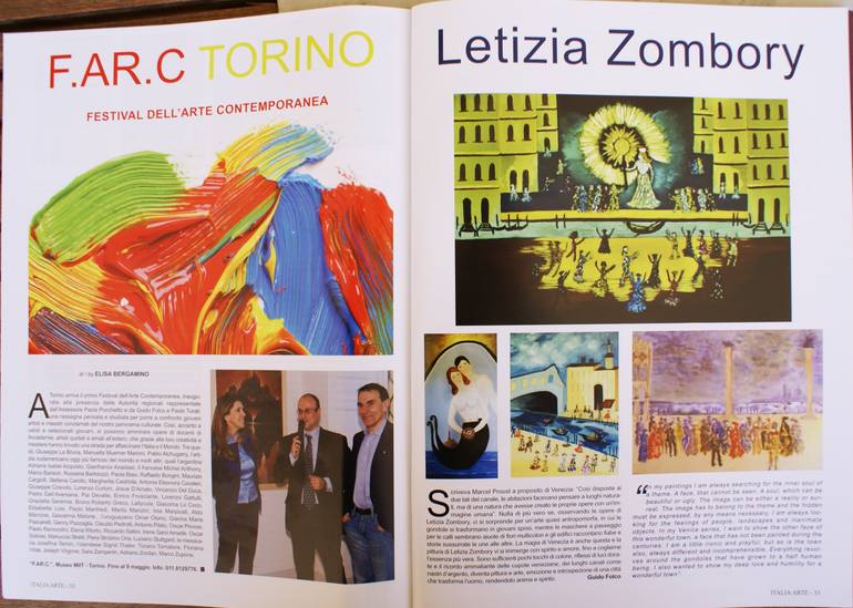 Original Expressionism Fantasy Painting by Letizia Zombory