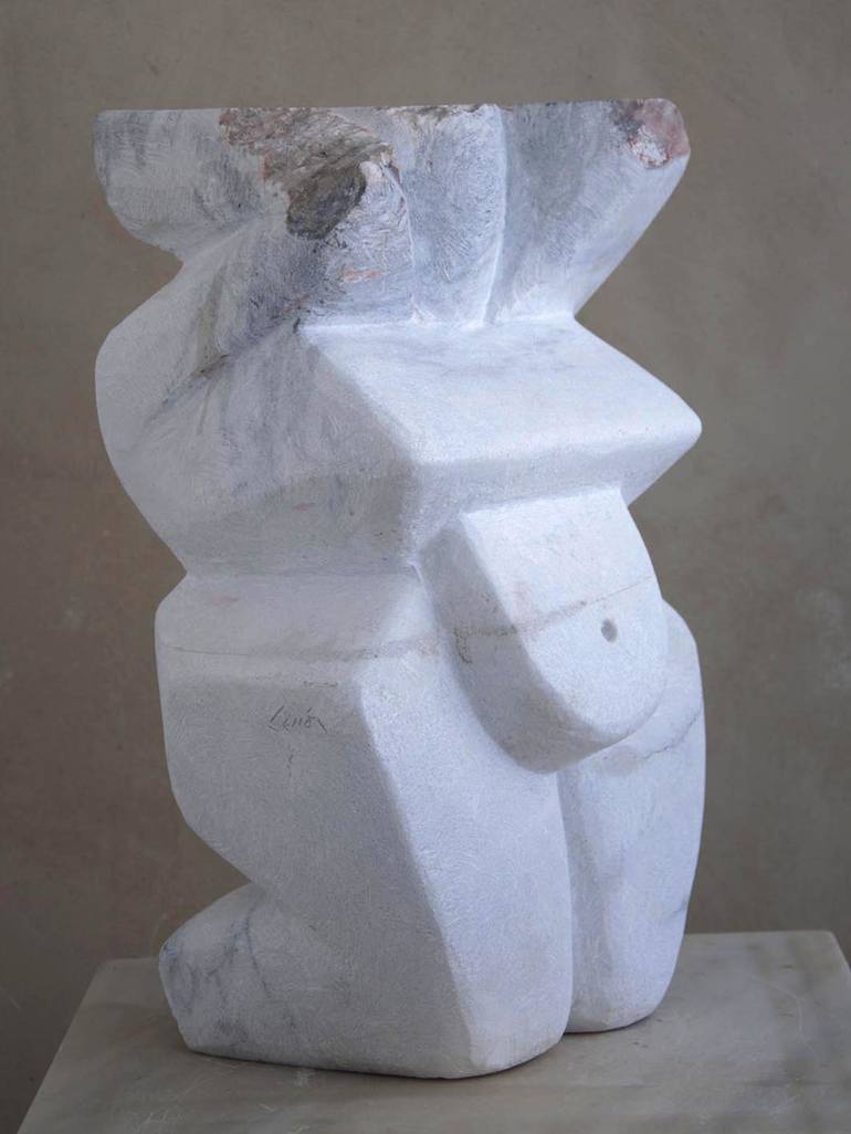 Original Cubism Body Sculpture by JUAN CARLOS  CERRON