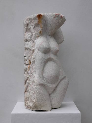 Original Cubism Erotic Sculpture by JUAN CARLOS CERRON