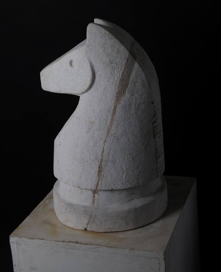 Original Cubism Animal Sculpture by Juan Carlos  Cerron