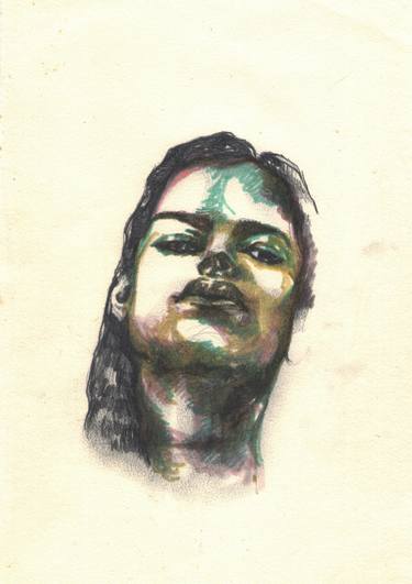 Print of Portrait Drawings by KaMan Chow