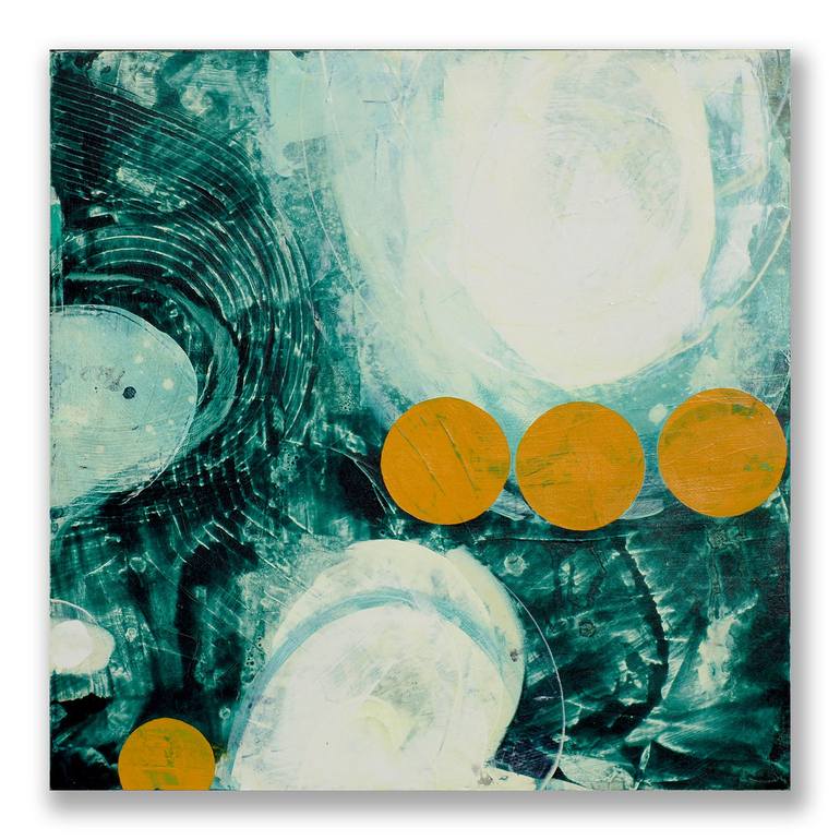 Original Abstract Expressionism Abstract Painting by Jan Allsopp