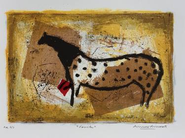 Print of Figurative Animal Printmaking by BERNARD REMUSAT