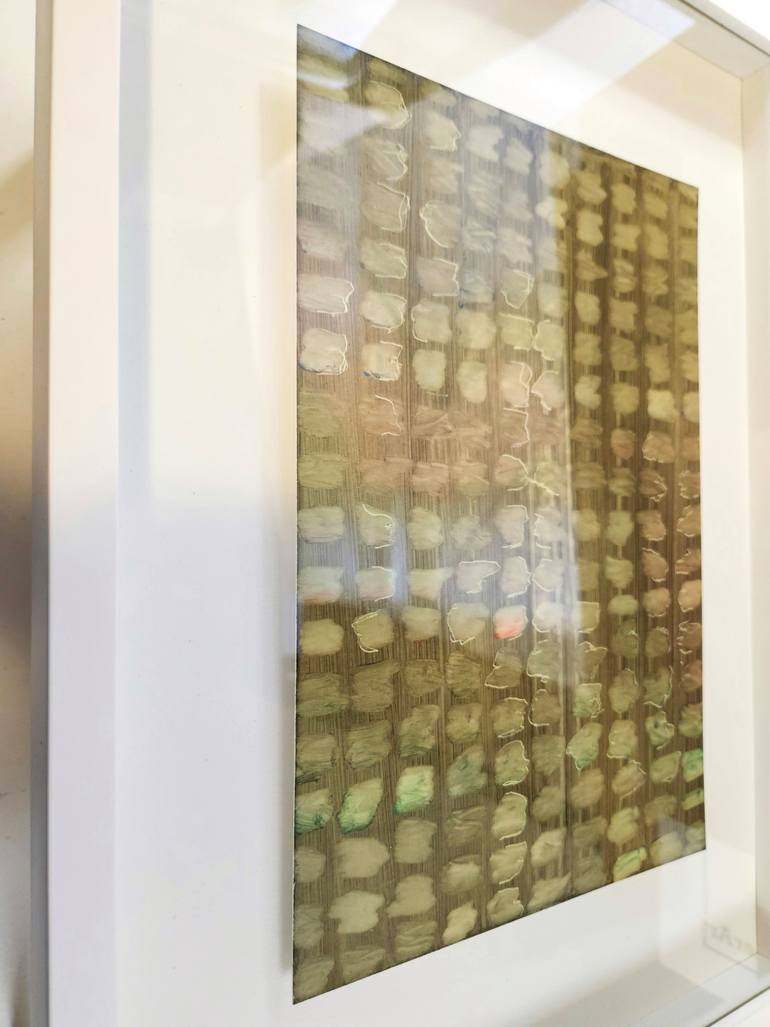 Original Contemporary Abstract Painting by Rosangela Oliveira