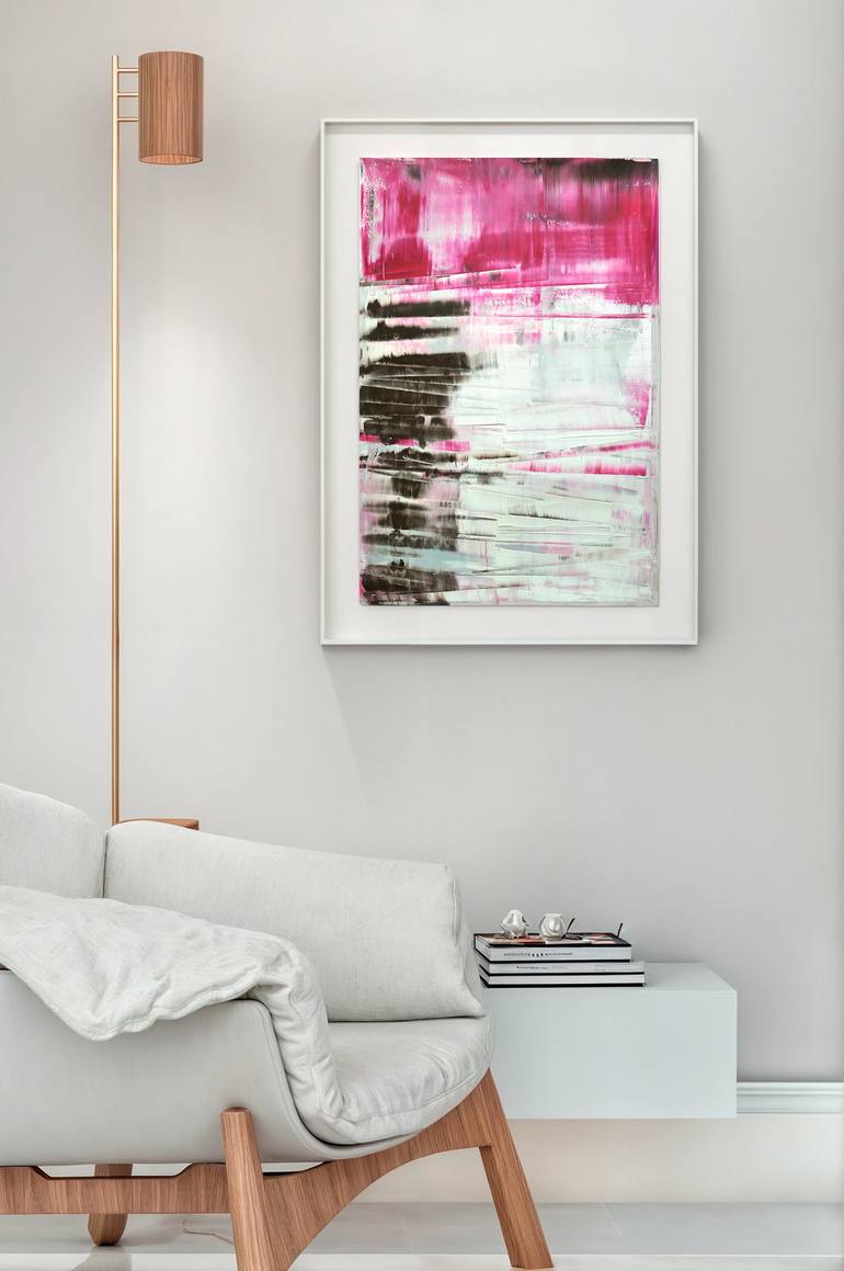 Original Contemporary Abstract Painting by Rosangela Oliveira