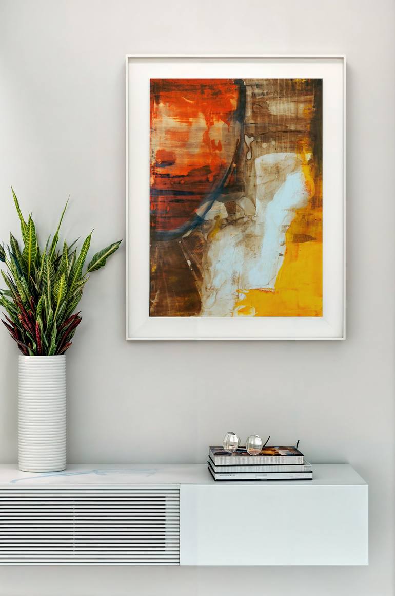 Original Contemporary Abstract Painting by Rosangela Olro