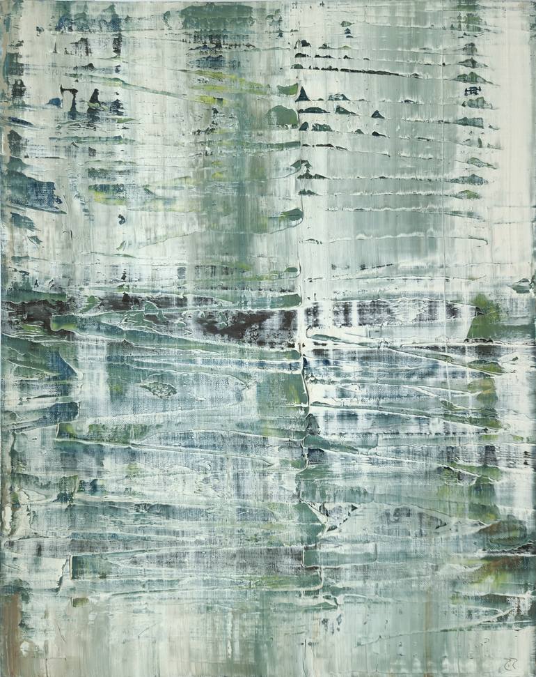 Original Contemporary Abstract Painting by Rosangela Oliveira
