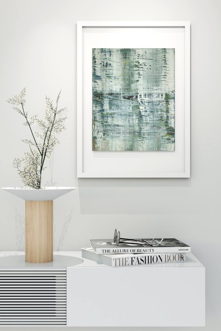 Original Contemporary Abstract Painting by Rosangela Oliveira