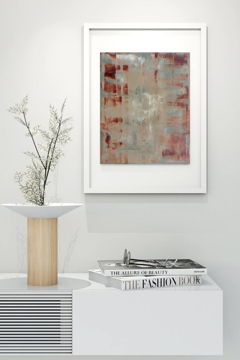 Original Contemporary Abstract Painting by Rosangela Oliveira