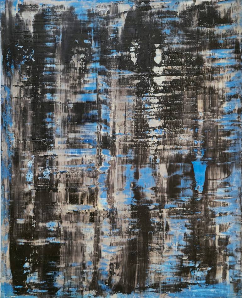 Original Contemporary Abstract Painting by Rosangela Oliveira