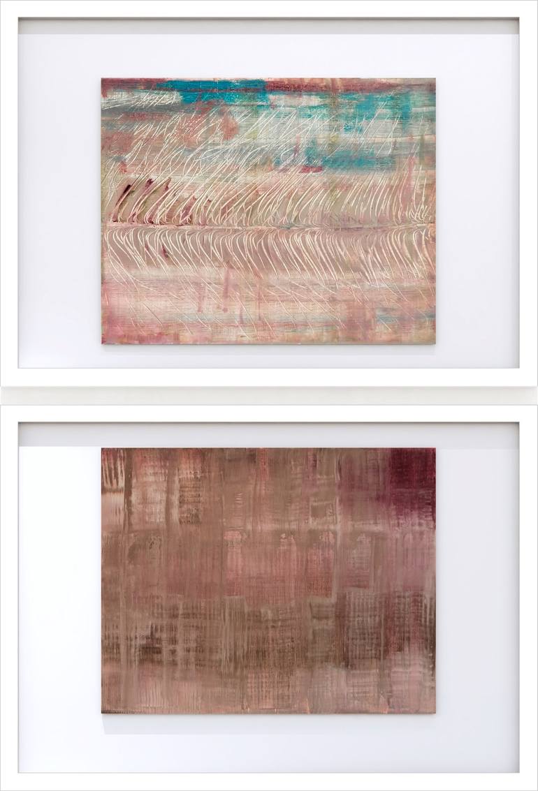 Original Abstract Painting by Rosangela Oliveira | Abstract Art on Paper | COLORS OF THE EARTH