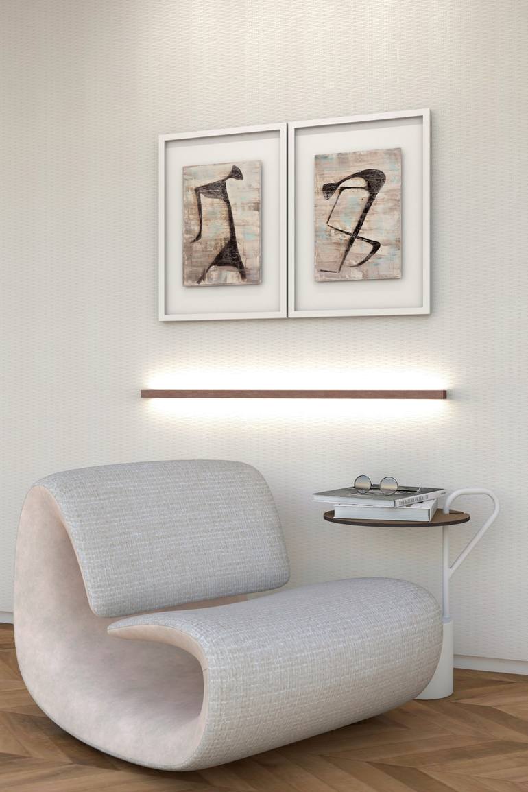 Original Abstract Painting by Rosangela Olro