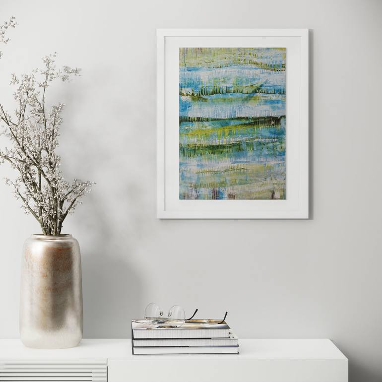 Original Abstract Painting by Rosangela Rodrigues